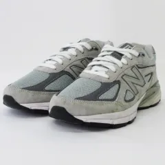 ニューバランス NEW BALANCE ローカット スニーカー スエード USA製 M990GL4 グレー 25cm 靴のサムネイル