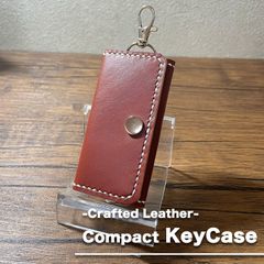 キーケース 本革 姫路レザー メンズ レディース シンプル コンパクト キーリング3つ フック付き ベルトループ対応 耐久性 高級感 ギフト おしゃれ 収納便利 軽量 小型 【送料無料】 【数量限定】 【安心/安全・追跡可能配送】
