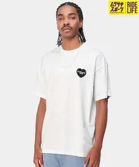 【ムラスポ公式】Carhartt WIP カーハートダブリューアイピー S S HEART BANDANA T-SHIRT メンズ 半袖Ｔシャツ I033116 WTBK
