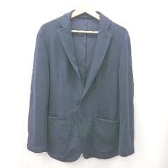 ◇ ⊇ THE SHOP TK ザ ショップ ティーケー 長袖 ジャケット サイズM ネイビー系 メンズ E  【1506190012056】