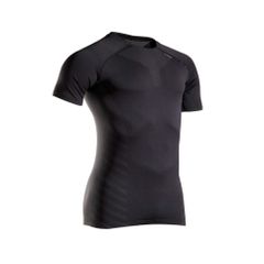 訳あり品　現行品　デカドロン　KIPRUN(キプラン) ランニング Tシャツ SKINCARE メンズ　ブラック　Sサイズ　汚れがあり