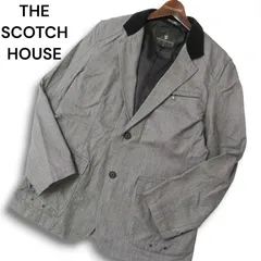 極美品　ザスコッチハウス　ツイード　テーラードジャケット　ネイビー　メンズ　高級 Yahoo!オークション -「スコッチハウス ジャケット」(Mサイズ