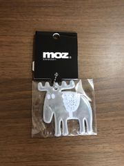 【新品】moz リフレクター(反射板キーホルダー）シルバー・ブルー