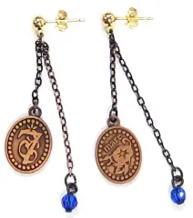 【中古】銀製品・指輪・アクセサリー(キャラクター) 文月海(7月/アサガオ) 「ツキウタ。ピアスコレクション 第二弾」