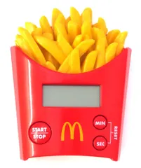 【最終値下げ】マクドナルド　ポテトタイマー　クロック　ファン　ライト　4点セット マクドナルド ポテトタイマー クロック ファン ライト 4点セット