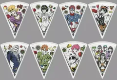 【中古】皿・ボウル 全8種セット ピッツァプレート 「一番くじ ジョジョの奇妙な冒険 GOLDEN WIND」 J賞 