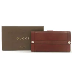 2024年最新】gucci 長財布 ホック レッドの人気アイテム - メルカリ