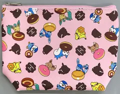 【中古】雑貨 集合(ピンク) ポーチ 「ポケットモンスター×ミスタードーナツ」