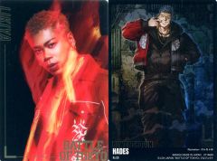 [중고] 컬렉션 카드 (남성) No.08 : ROWDY SHOGUN ≠ THE RAMPAGE / LIKIYA (HADES) / [BATTLE OF TOKYO 스틱 웨이퍼] 메탈릭 플래 카드