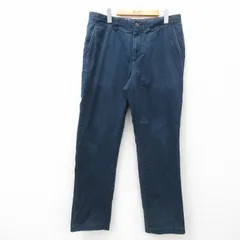 W35/古着 ノーティカ ブランド パンツ メンズ コットン 紺 ネイビー 25apr21 中古 ボトムス ロングのサムネイル