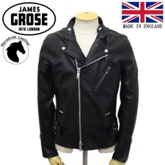 美品 JAMES GROSE RACING ホワイト 40 L相当 英国製