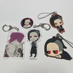 東京喰種　ウタ　ナツコミ　缶バッジ　東京喰種EX　アクキー　アクリルキーホルダー　ラバーストラップ　ラバスト