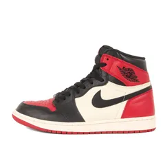NIKE ナイキ サイズ:27.5cm | AIR JORDAN 1 RETRO HIGH OG BRED TOE (555088-610) | エアジョーダン1 レトロ ハイ | ジムレッド ブラック サミットホワイト | US9.5【中古】