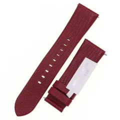 マイケルコース 替えベルト MKT9006 レッド レザー 中古 時計 ベルト