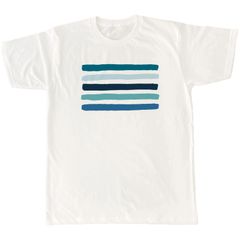オリジナルデザインプリントTシャツ border 01（ボーダー 01）ORIGINALS　Lサイズ