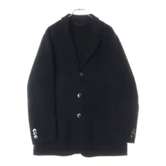 HERNO (ヘルノ) カシミヤ 3B ノッチドラペル シングルテーラードジャケット ブラックのサムネイル