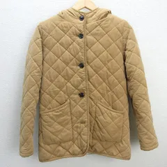 s■ビームス/B:MING LIFE STORE 裏ボア キルティングジャケット JKT【L】ベージュ/LADIES/139【中古】