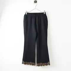 アルベロベロ黒パンツ 豚の刺繍付き 新品未使用タグ付き アルベロベロ黒パンツ 豚の刺繍付き 新品未使用タグ付き