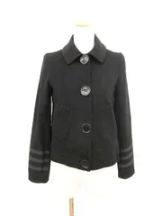 マークジェイコブス MARC JACOBS コート ジャケット ステンカラー ウール 4 黒 ブラック 国内正規 /shのサムネイル