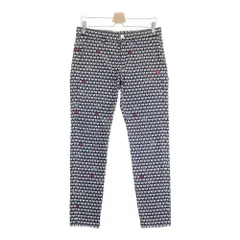 サイズ：4 PEARLY GATES パーリーゲイツ  パンツ ハート柄 ブラック系 [240101285073] ゴルフウェア メンズ ストスト