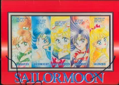 美少女戦士セーラームーン　なかよし　付録　カードファイル　非売品 なかよし1993年8月号～1994年1月号ふろく】セーラームーン