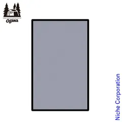 【新品】 オガワキャンパル(ogawa) シート PVCマルチシート 235x130 アポロンS用 1438 アウトドア テントアクセサリーのサムネイル