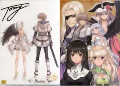 【中古】クリアファイル パニス&フリード/集合(6人) A4クリアファイル 「PSPソフト シャイニング・アーク」 ゲオ購入特典