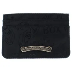 Chrome Hearts クロムハーツ 名刺入れ　インボイス付き ブラック（黒）系 CHROME HEARTS(クロムハーツ) カードケース