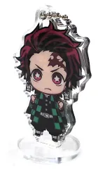 【中古】キーホルダー・マスコット(キャラクター) 竈門炭治郎 「鬼滅の刃 ここみえアクリルフィギュア」