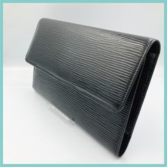 シンプルで上品！ルイヴィトン エピラインの長財布」 LOUIS