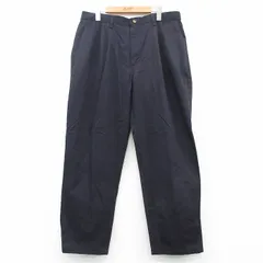 W36/古着 ラングラー パンツ メンズ コットン 紺 ネイビー 25aug13 中古 ボトムス ロング