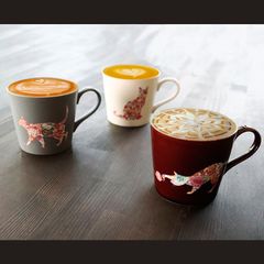 温度をデザインに『グレーズネコマグ3個セット』丸モ高木陶器 コーヒープレゼント