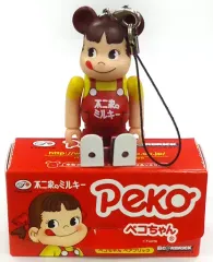 【中古】ストラップ(キャラクター) ペコちゃん BE＠RBRICK-ベアブリック- ストラップ 「不二家」 ミルキー60周年記念グッズのサムネイル