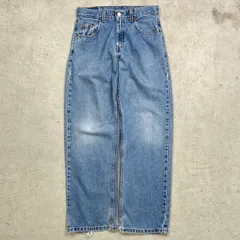 【W28 L28】00s usa levi's リーバイス 569 Levi's リーバイス 569 ルーズシルエット デニムパンツ ブルー