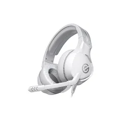 エレコム ゲーミングヘッドセット 有線 ヘッドホン 軽量×やわらかイヤーパッド 長時間のプレイも快適 ホワイト HS-G01WH 0