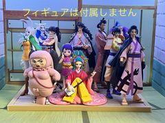 ❸ワンピース　プライズフィギュア用台座（DXFワノ国③）