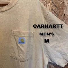 ！送料無料！US古着 カーハート 胸ロゴ刺繍ワンポイント Tシャツ T-8-4