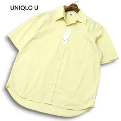 【新品 24SS】 UNIQLO U ユニクロ ユー ルメール 春夏★ 5分袖 オーバーサイズ シャツ Sz.M メンズ 未使用