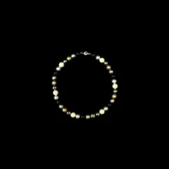 バロック調 マルチカラーパール＆ビーズ ネックレス