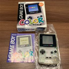 ●　希少！箱取説付き！任天堂　ゲームボーイカラー　通電確認済み！