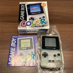●　希少！箱取説付き！任天堂　ゲームボーイカラー　通電確認済み！