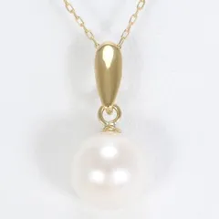 K18YG　ネックレス　パール（真珠）　総重量約1.2g　約40cm