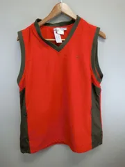 【美品】NIKE GOLF(ナイキゴルフ) ベスト 赤 レディース XL  ゴルフウェア 1907-0809 中古