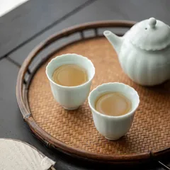 青磁 茶杯 白磁 3点セット