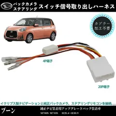 純正バックカメラ変換ケーブルAT155 30プリウスアンドロイドナビHUD