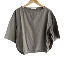 GALERIE VIE(ギャルリーヴィー) 七分袖カットソー サイズF レディース - グレー