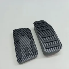本田　ホンダ フリード フリードスパイク フリード+ GB3 GB4 GB5 GB6 アルミ ペダル アクセル ブレーキ カバー 工具不要 滑り止め付 被せる ゴム FREEDカスタムドレスアップ パーツ　ブラック　黒