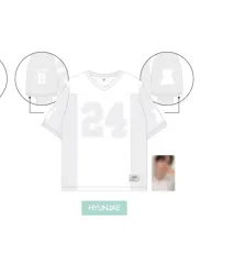 THE BOYZ(ザ・ボーイズ・ドボイズ) ZENARATION 2 ラグビー Tシャツ ヒョンジェ(HYUNJAE)