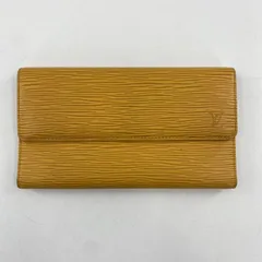 【中古】LOUIS VUITTON ポルトトレゾール・インターナショナル M63389 エピ イエロー ルイ・ヴィトン[10]
