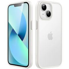 【大人気】JEDirect マットケース iPhone 13 Mini 5.4インチ 耐衝撃性ミリタリーグレードの落下防止 つや消しの半透明の背面電話カバー 指紋防止 (スターライト)